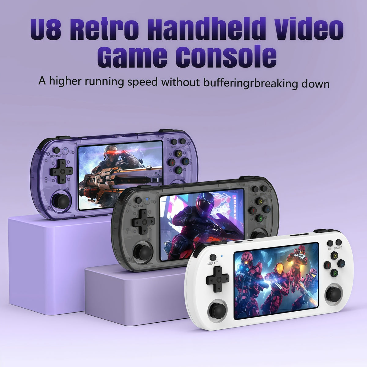 U8 Retro Handheld Game Console