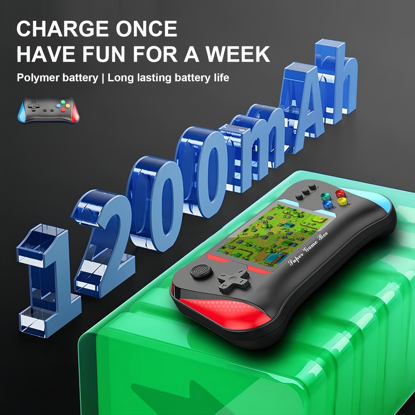 X7M SUP Retro Handheld Game Console