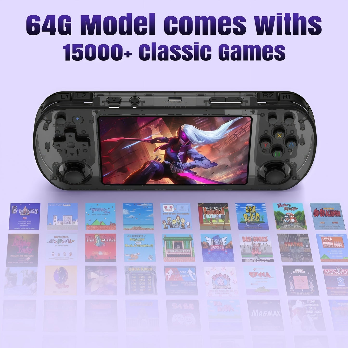U8 Retro Handheld Game Console