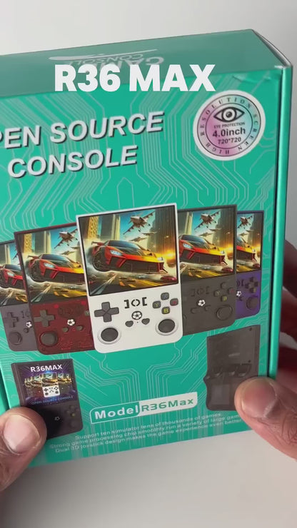 R36MAX Retro Handheld Game Console